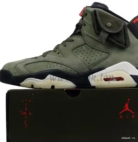 GOD Black READY 6 RETAIL Retro Jordan TO Red MATERIALS PK SHIP 0506